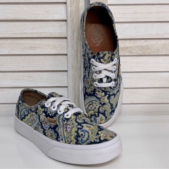 Vans Low Pro Ultra Cush Paisley Sneakers Women’s Size 6.5 PRICE FIRM - Picture 1 of 9